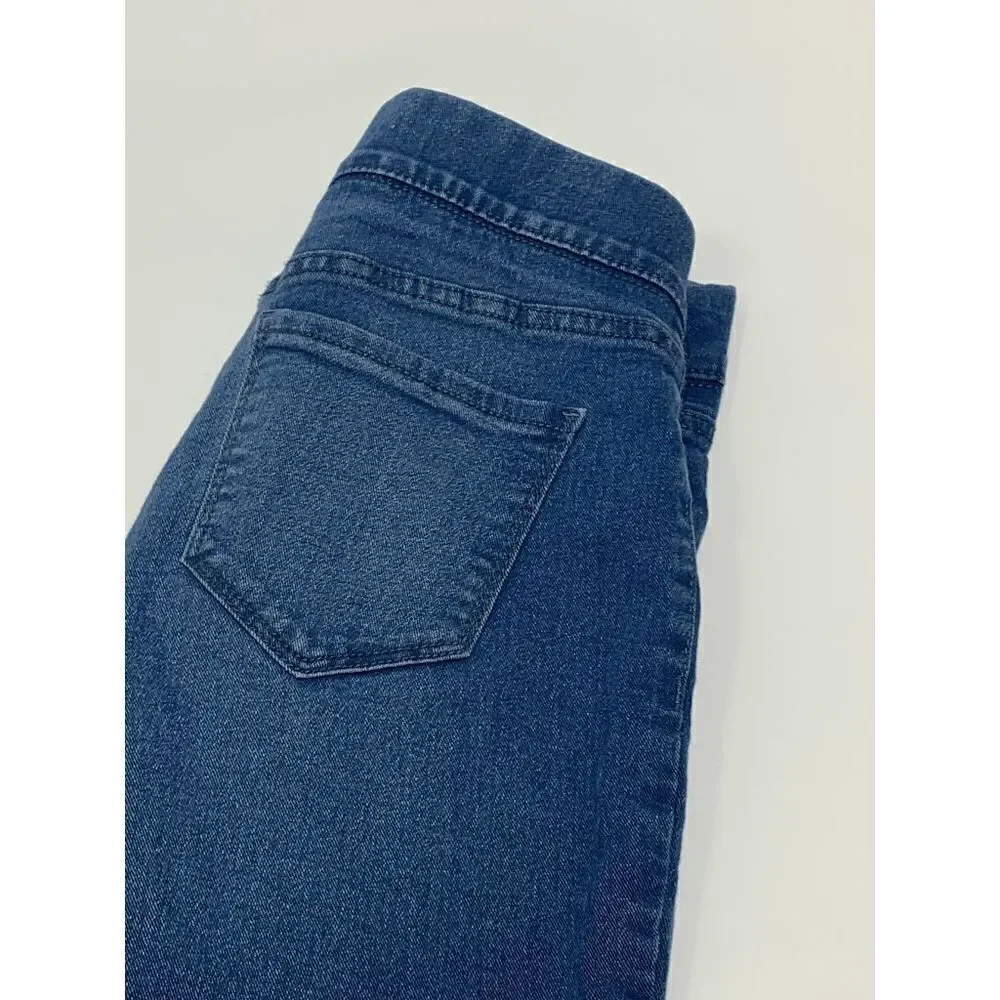Old Navy Womens Denim Jeans Pull On Super Skinny Blue Size 4